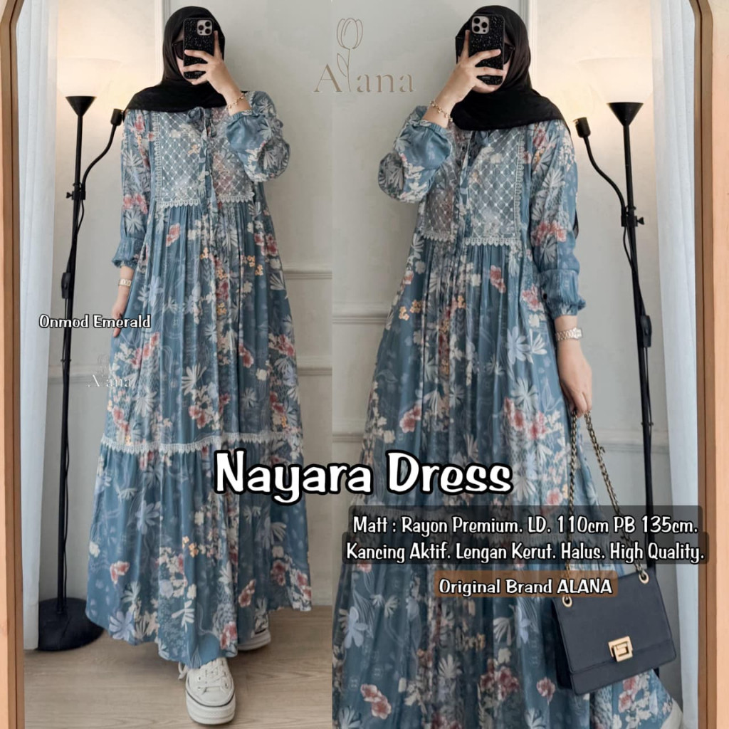 1412 NAYARA DRESS โดย AlANA FASHION