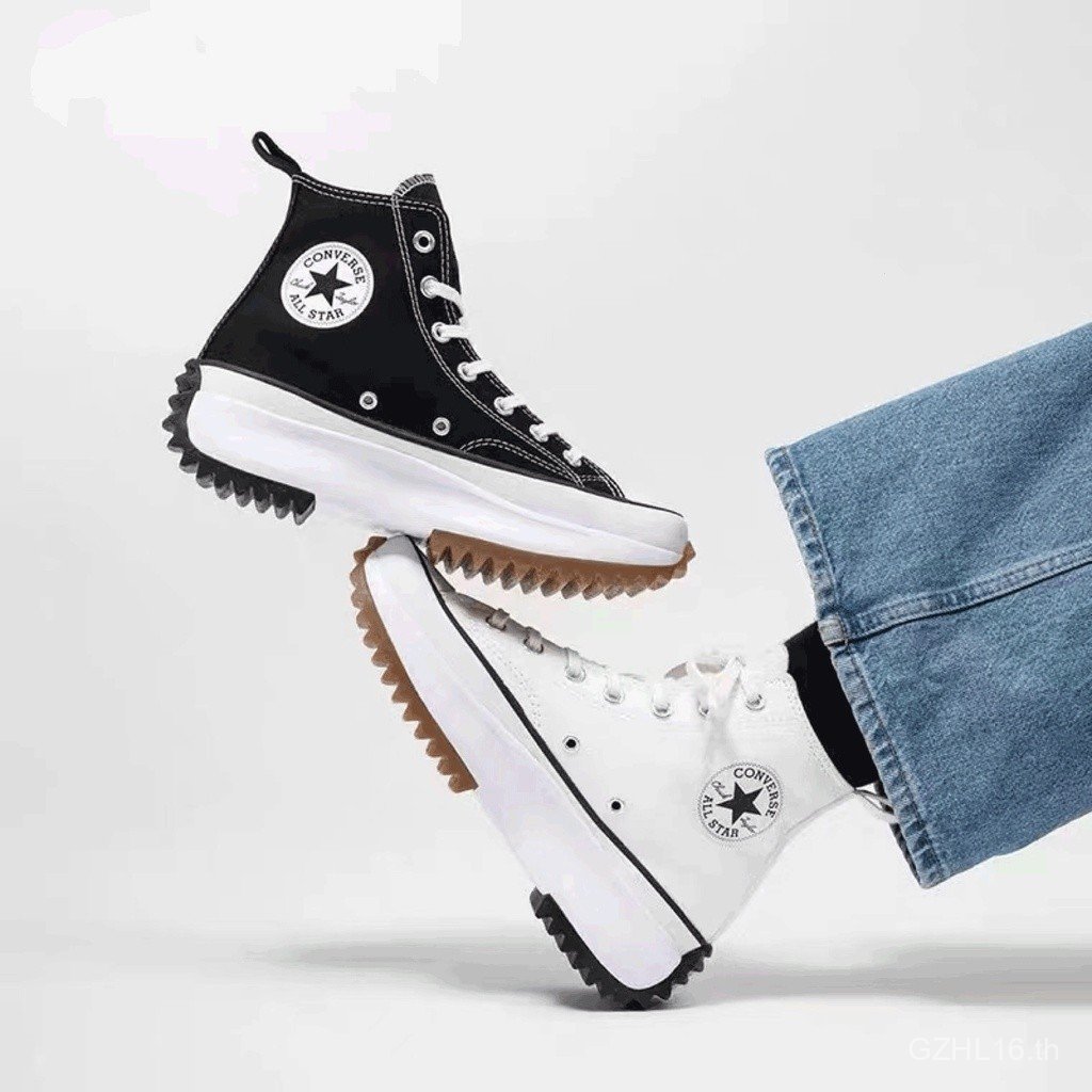 รองเท้าผ้าใบคุณภาพสูง Converse Run Star Hike 1970s 2 สี 166800C DK7N 29L0