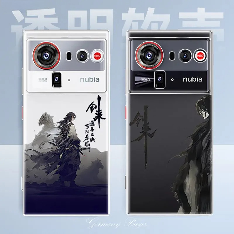 สําหรับ Nubia Z80 Ultra เคสโทรศัพท์ Z80 Ultra โปร่งใส Jianlai Gaming ฝาครอบป้องกันใหม่