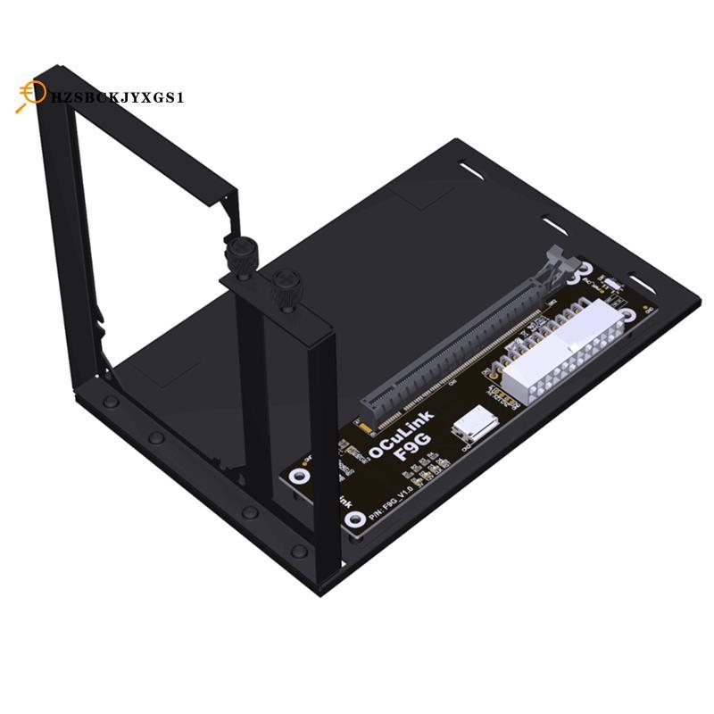 [hzsbckjyxgs1]F9G-BK7 EGPU OCuLink GPU Dock PCIe4.0 X4 แล็ปท็อปโน้ตบุ๊คภายนอกกราฟิกการ์ด M.2 OcuLink