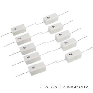(KB) 5W 5watt 0.5ohm 0.22ohm 0.33ohm 0.47ohm 10ohm