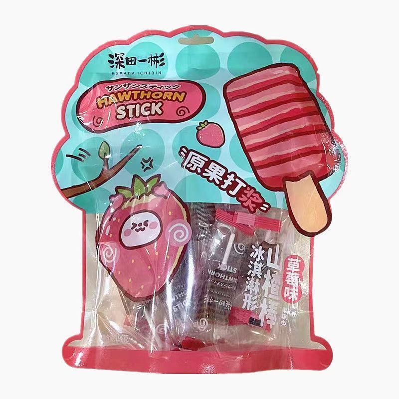 Fukada Yibin Hawthorn Ring Hawthorn Stick ของว่างเพื่อสุขภาพ น่ารับประทาน 10.19