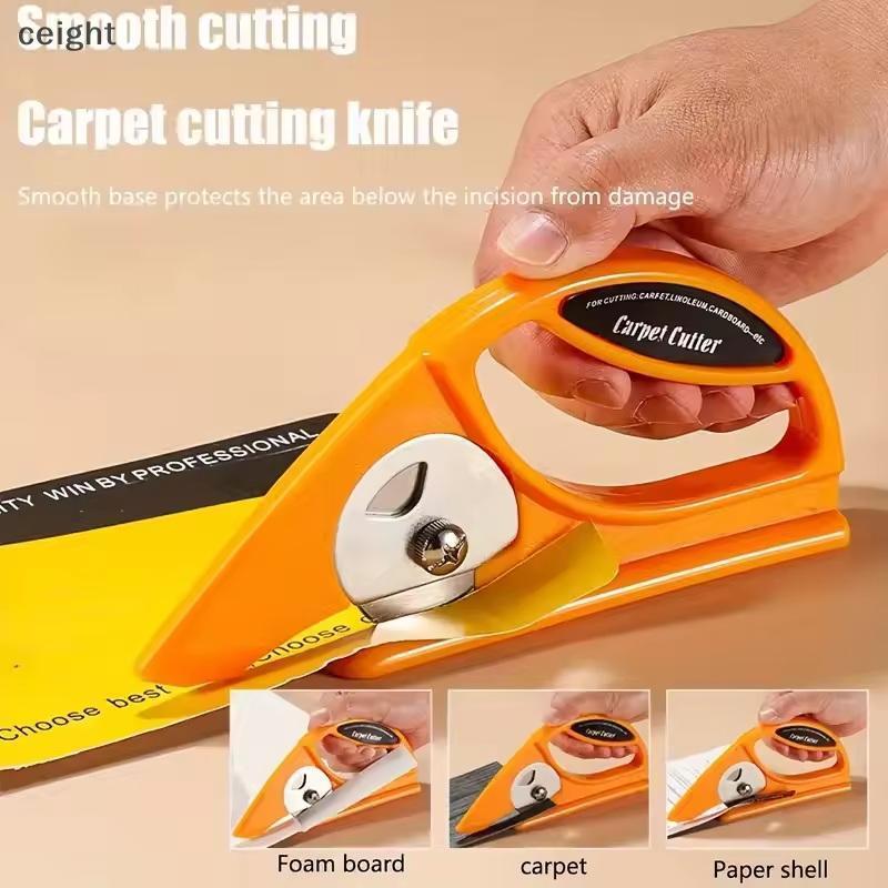 [ceight] 1 PC MultiFunctional พรมตัด 45 มม.ตัดกระดาษโรตารี่สําหรับตัดพรมพรมน้ํามันกระดาษผ้าเครื่องมือ TH