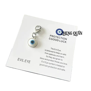 Evil Eye Charm จี้ป้องกันพระเครื่องโชคดี ของขวัญโชคดี