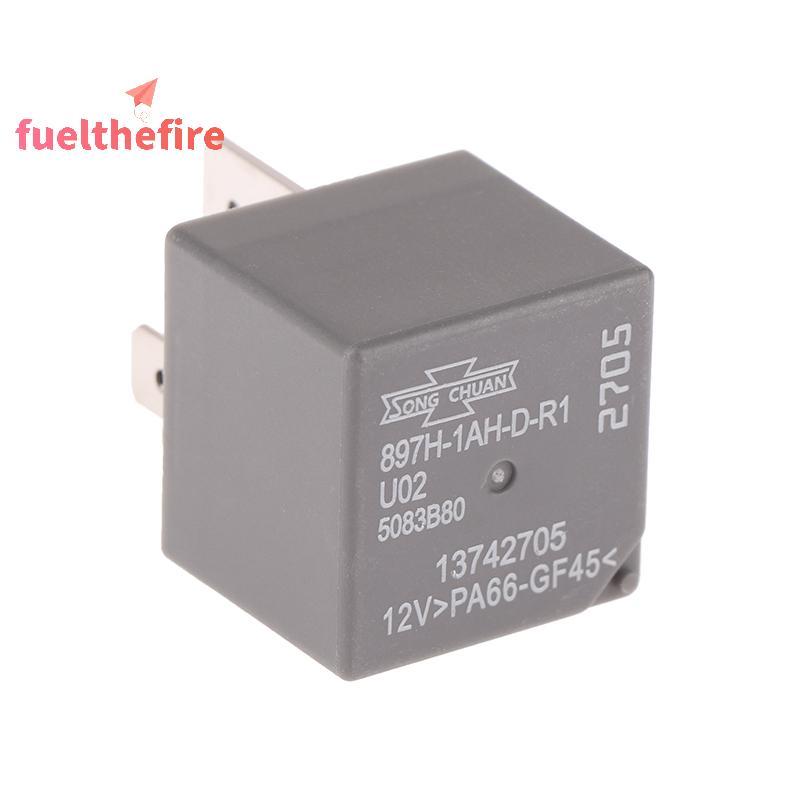 [Feel] 1 ชิ้น 4 ขา 12 โวลต์สําหรับ Matsukawa 2705 รีเลย์ยานยนต์ 897H-1AH-D-R1 U02 สําหรับ Bui รีเลย์