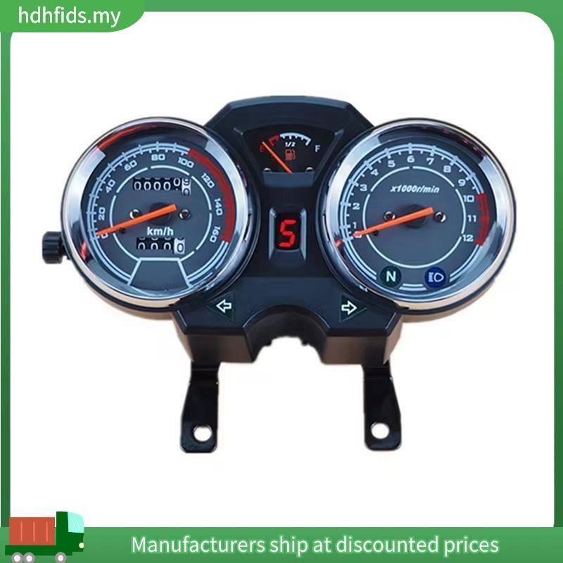รถจักรยานยนต์ Speedometer Cafe Racer Tachometer Gauge เครื่องมือ LED สําหรับ GN125 GN150 GN 125 150 