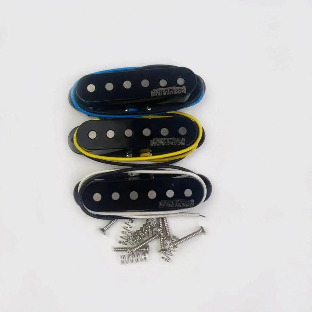 ST-SH-ราคาถูก Wilkinson Guitar Pickups WVS Alnico5 SSS Single Coil Guitar Pickups สําหรับกีตาร์ไฟฟ้า