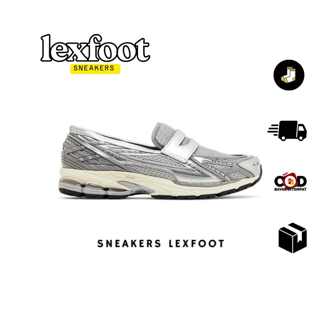 รองเท้าผ้าใบ NB 1906L Loafer Silver Metallic Cream CFDV