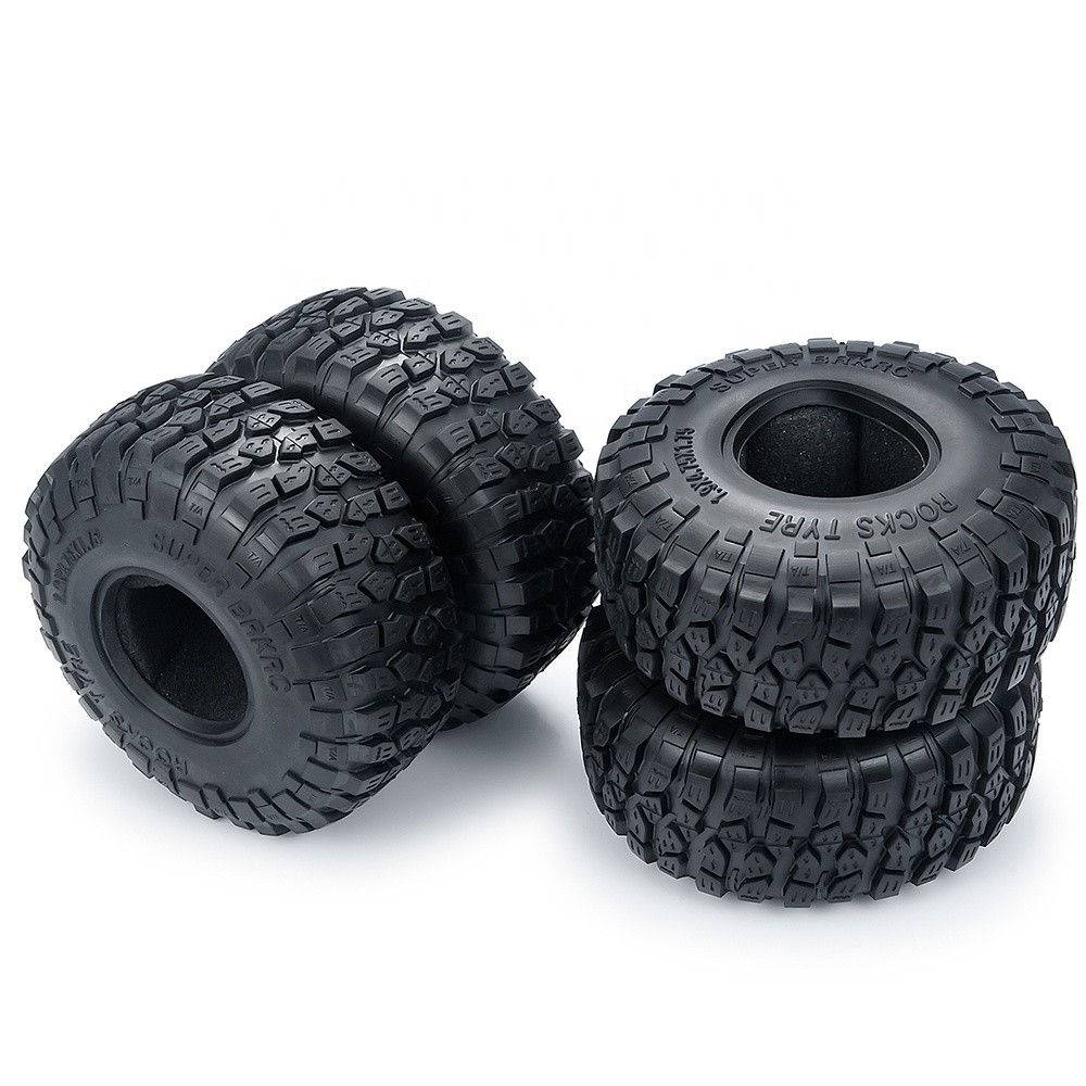 1.9 "120 มม.OD ยาง Rock Crawler ยางสําหรับ 1/10 Axial SCX10 90046 RC Crawler อะไหล่อัพเกรด