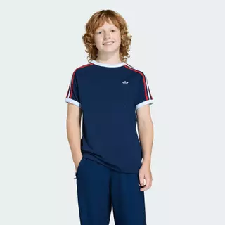 adidas ไลฟ์สไตล์ เสื้อยืด 3-Stripes เด็ก สีน้ำเงิน KC9509