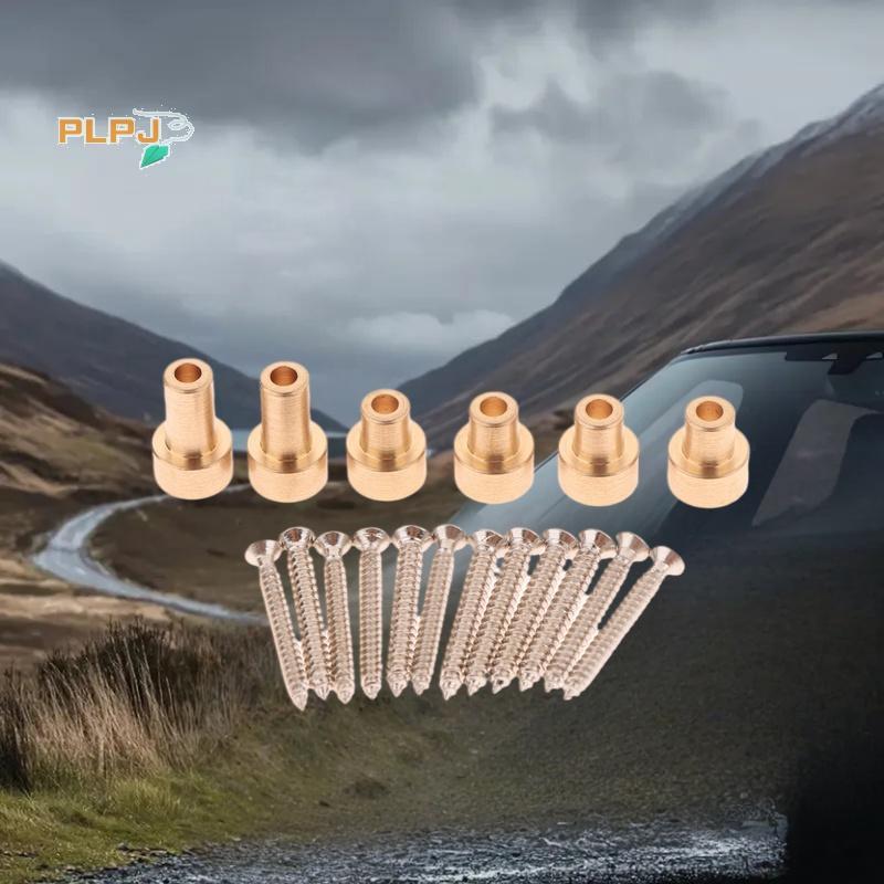 PLPJ 1 ชุด MN82 LC79 รถทองเหลืองเปลือกยกคอลัมน์ความสูงวงเล็บสําหรับ 1/12 ดัดแปลงล้อใหญ่อะไหล่พิเศษให