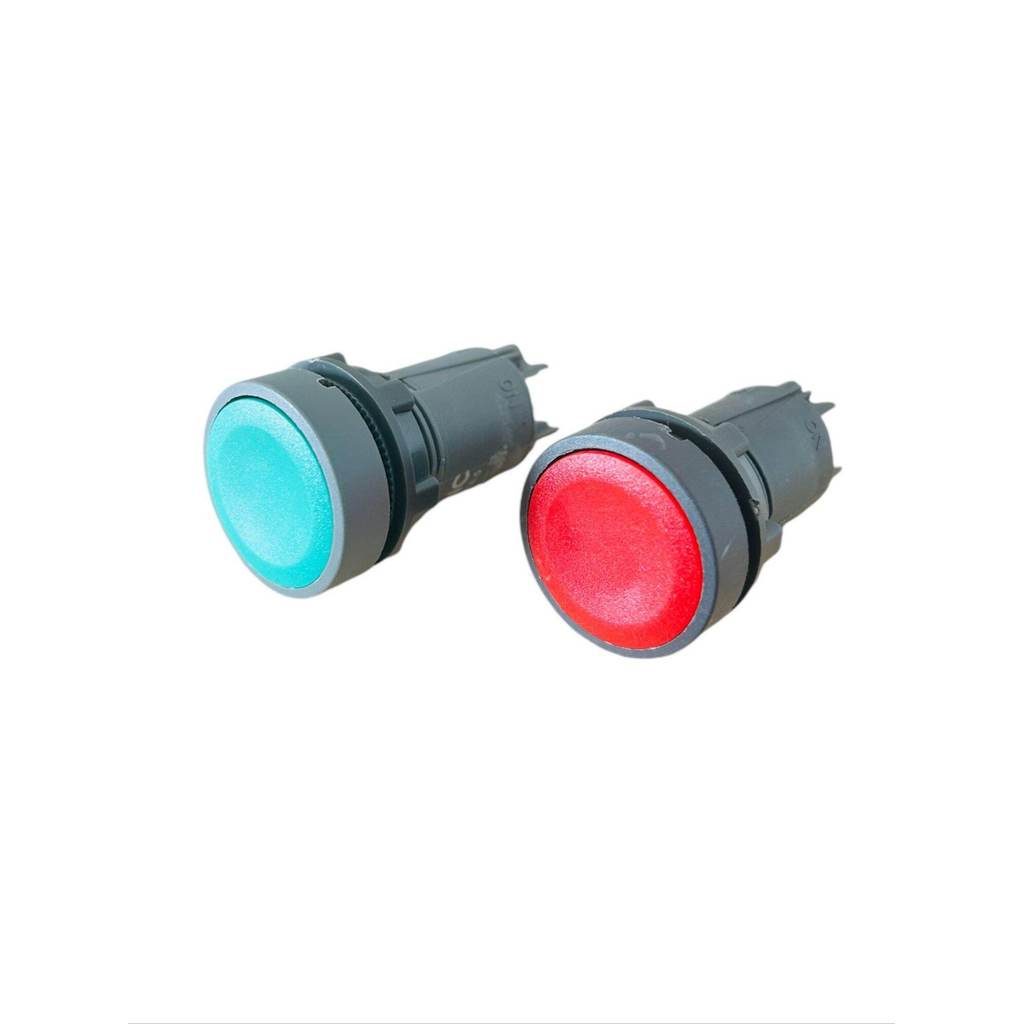 XB7-EA Push Button Switch 22Mm สีแดง สีเขียว Thai Delivery สินค้าถ่ายจากงานจริงส่งจากไทย ไหม่ในไทย