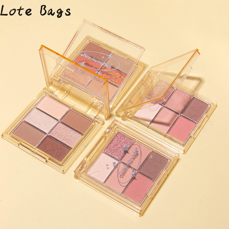 FAYIANZI อายแชโดว์ Matte Pearl Sunset Shimmer Milk Tea Earth Tone Eyeshadow Palette
