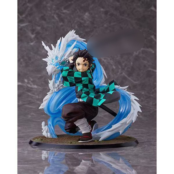 tanjiro figure nezuko muichiro tokito giyu tomioka inosuke new style demon slayer figure