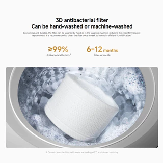 Xiaomi Mijia Smart Evaporative Humidifier Pro พ่นไอน้ำ I เครื่องทำความชื้นอัจฉริยะ I การควบคุมความชื้นอัจฉริยะ