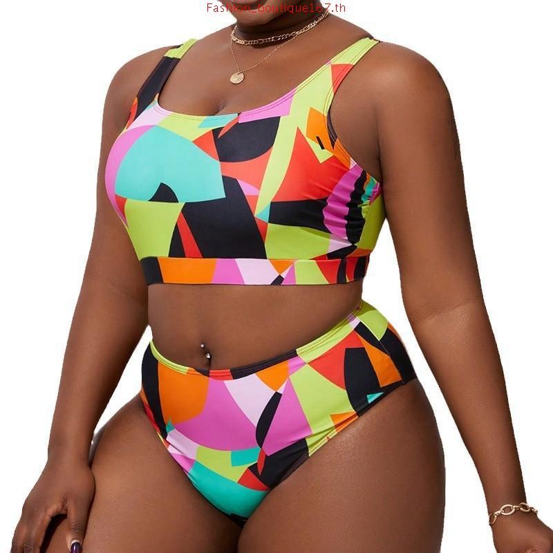 (BomoHouse) ชุดว่ายน้ําบิกินี่วันพีซ Nobo* Cambo bigsize - คุณภาพดี