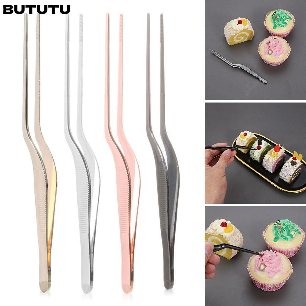 BUTUTU อาหาร Tweezer เสิร์ฟการนําเสนอคลิปบาร์บีคิวร้อน