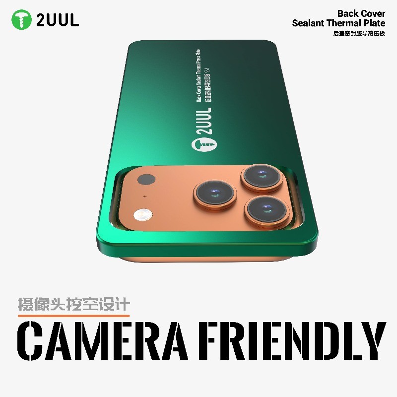2UUL DA68 ฝาหลัง Sealant แผ่นความร้อนสําหรับ iPhone 17Pro 17Pro Max ซ่อมการติดตั้งอะไหล่ปกหลังป้องกัน ราคา ถูกที่สุด ดีลบีเคเค แกลเลอรีภาพที่ 4