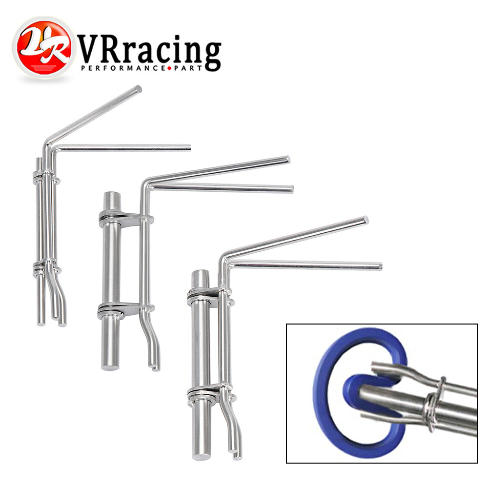 VR 3pcs/Set Hydraulic Cylinder Piston Rod Seal U-Shaped Cup Installation Tool Kit Universal J05321（S