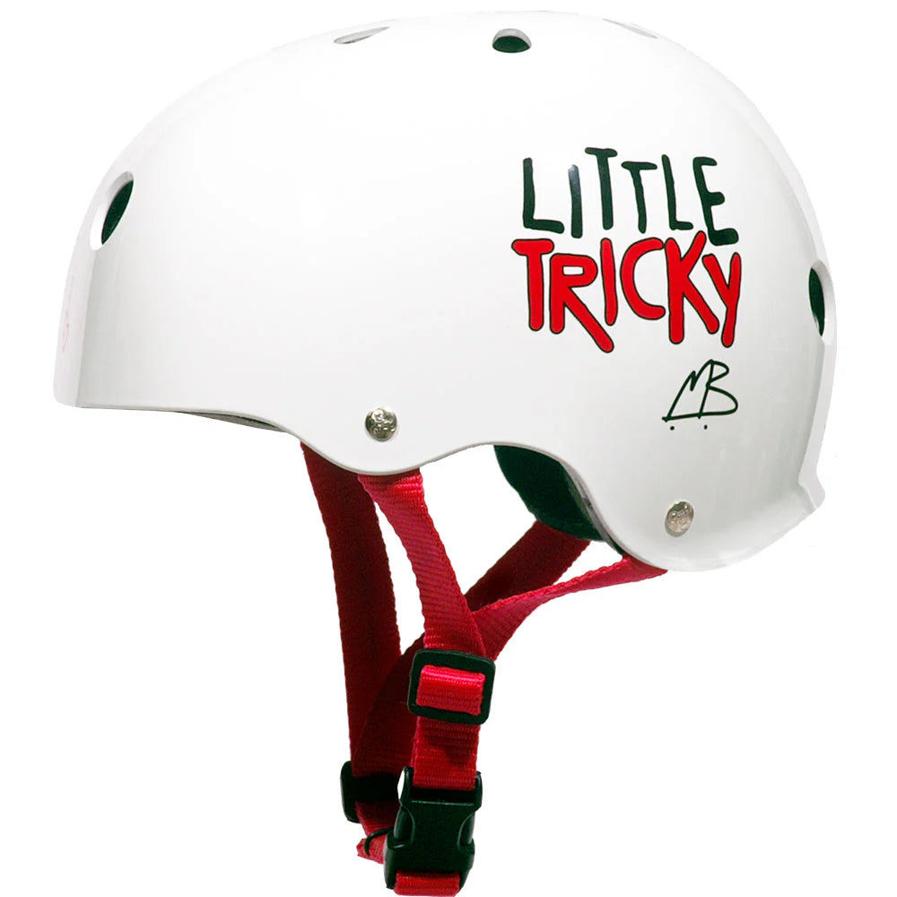 Triple 8 Little Tricky Edition Kids Helmet White Glossy