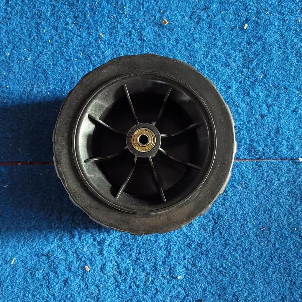 [Whgirld8] Camping Cart Wheel 10 นิ้ว Camp Pull Cart ยางสําหรับ Garden Cart Trolleys