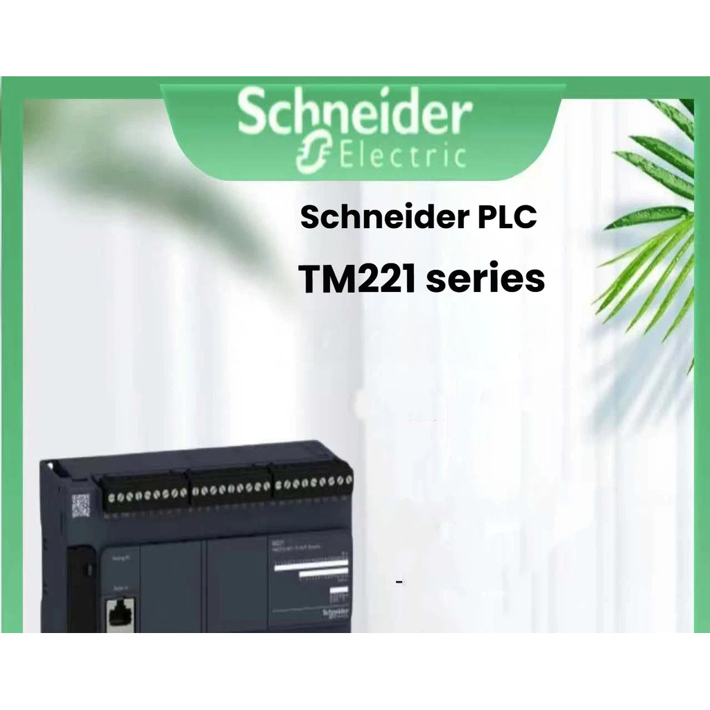 Schneider Controller รับประกันของแท้ PLC TM221C24R/40R/CE24R/24T/40R/40T ใหม่เอี่ยม