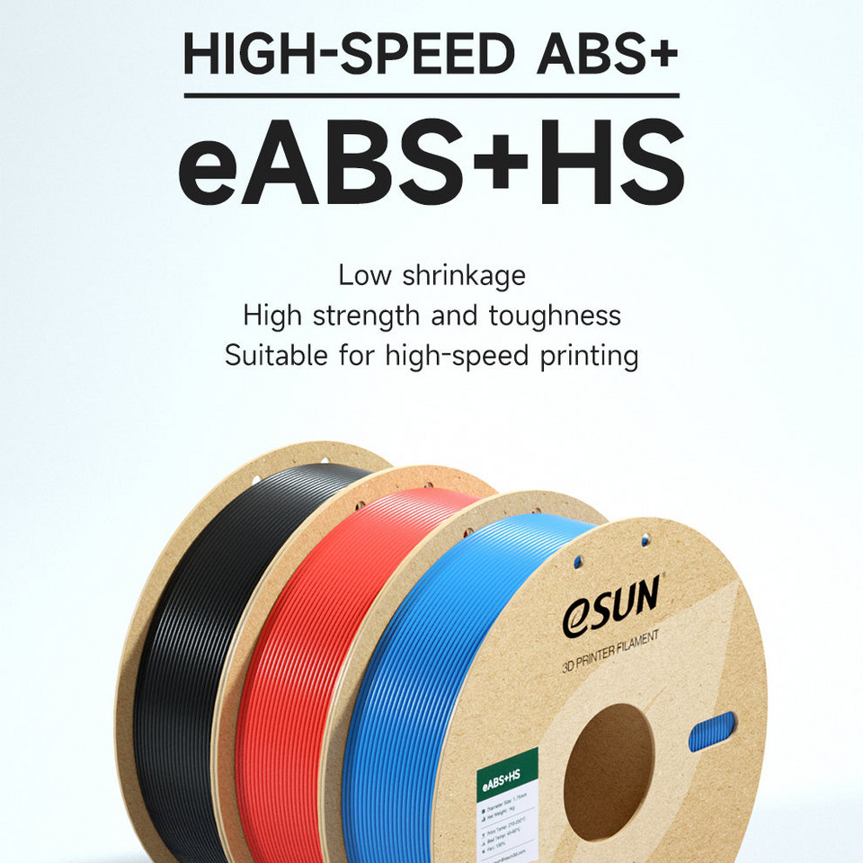 ABS+ High Speed (ABS+HS) eSUN Filament 1.75 mm 1 KG