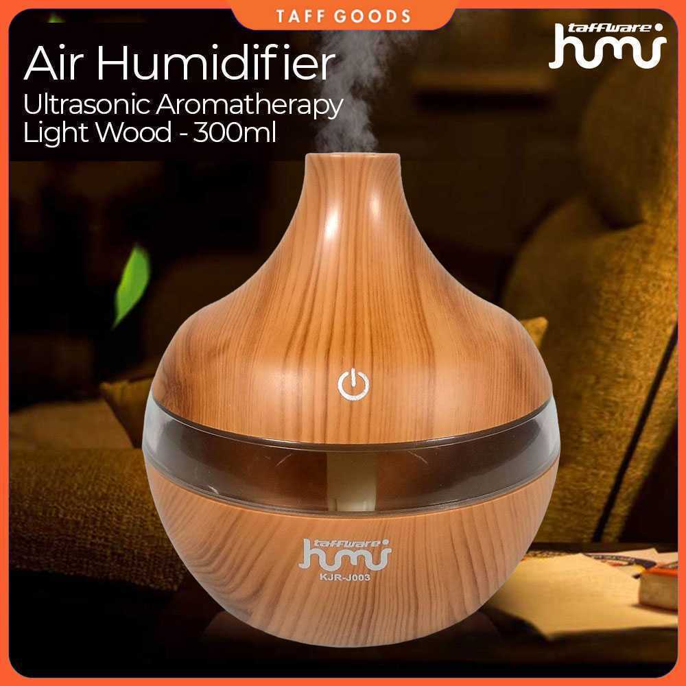 Taffiffware HUMI Air Humidifier Mini Ultrasonic Aroma Diffuser RGB 300ml - KJR-J003