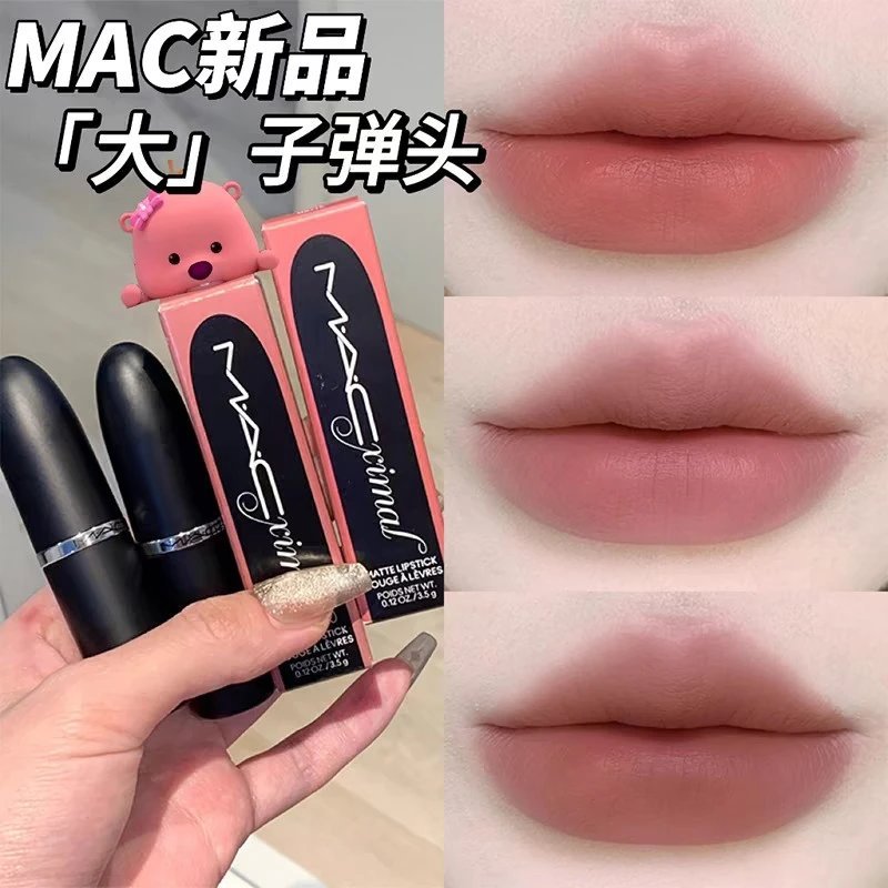MAC Meike Big Head New Color Light Satin Lipstick ลิปสติก 827/826/834/815/683/666/806