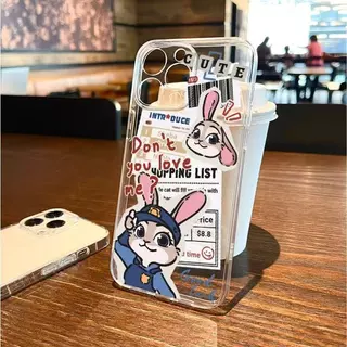 เคสโทรศัพท์ลาย Zootopia ใช้ได้กับ iPhone 17/13/11/12/14/15ProMax/16Pro/15Plus, X/MAX/XR, 7/8Plus (กันกระแทก, ZTTKK0296)