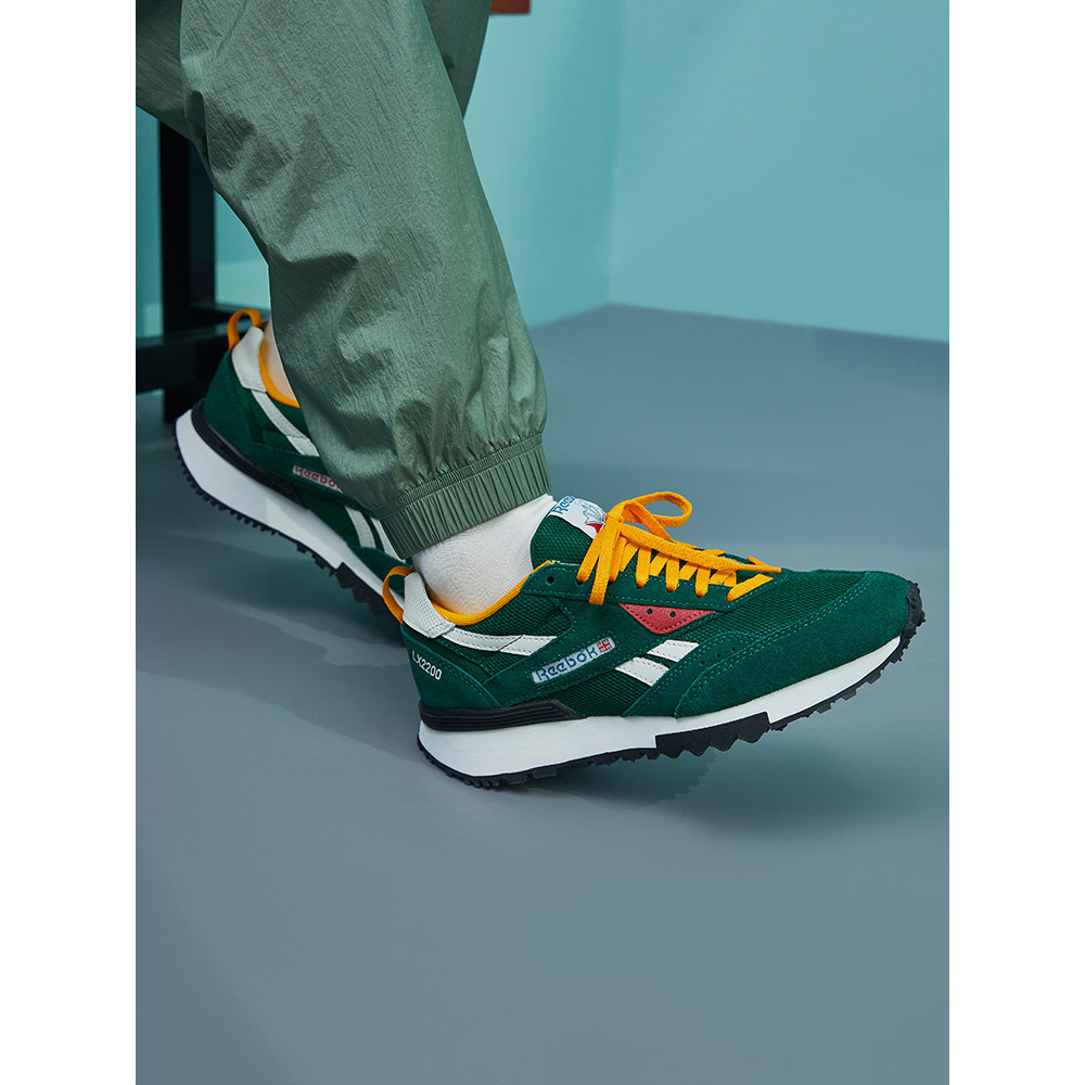 Reebok Reebok อย่างเป็นทางการ 2023 สไตล์ใหม่ผู้ชายผู้หญิงรองเท้า LX 2200 คลาสสิก Retro กีฬารองเท้าวิ