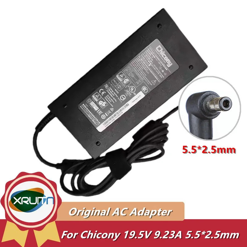 ของแท้ Chicony A17-180P4A 19.5V 9.23A 180W A180A025P AC Adapter Charger สําหรับ MSI GS63VR GP62MVR G