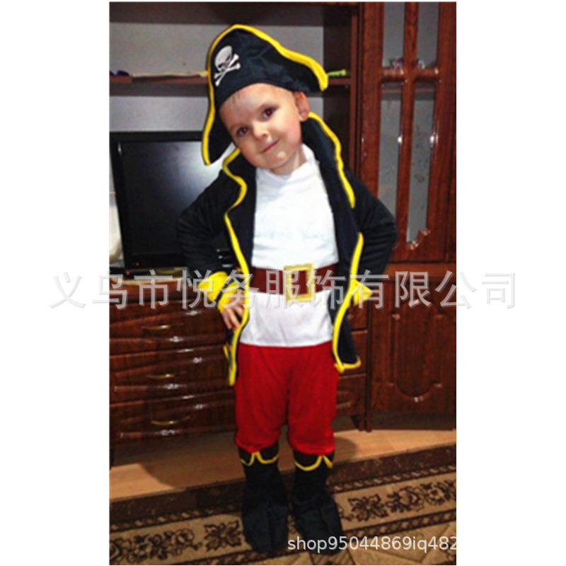 ชุดโจรสลัดสำหรับเด็ก Halloween และปีใหม่ จาก Pirates of the Caribbean