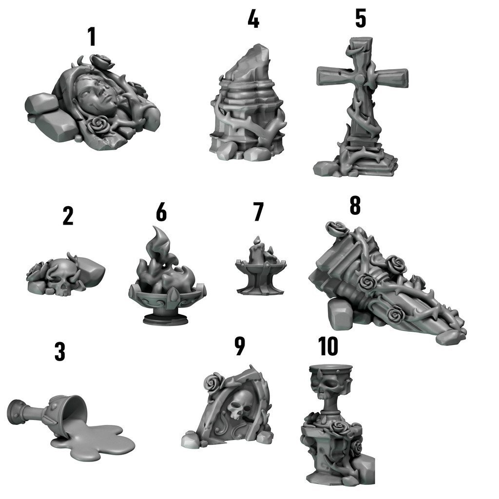 [อุปกรณ์เสริมแพลตฟอร์ม] Warhammer 40k Star Warrior Modification Accessories โมเดลสีขาว รุ่น 6K7M
