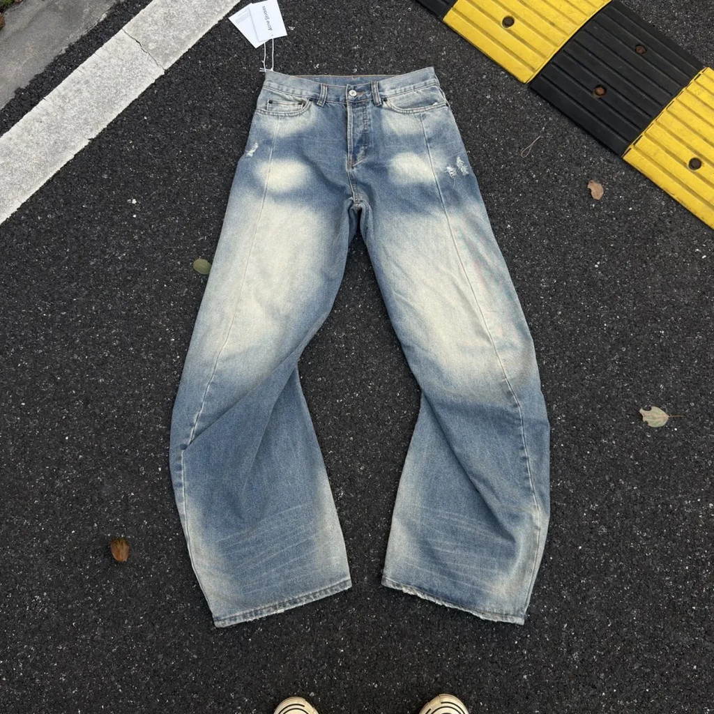 Acne studio 2006m 宽松腰刀牛仔裤