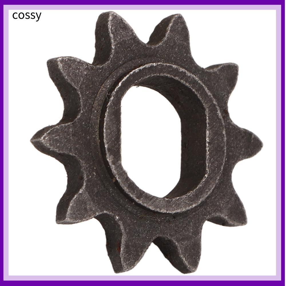 COSSY Sprocket Motor Pinion, น้ําหนักเบา 25H 10T Sprocket Pinion Gear, ทนทานเหล็กคาร์บอนมอเตอร์ Pini