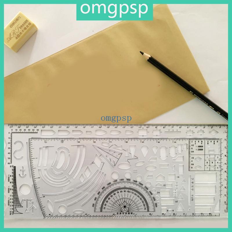 OMG Designing Template เครื่องมือวัด NATO Drawing Template Map Marking