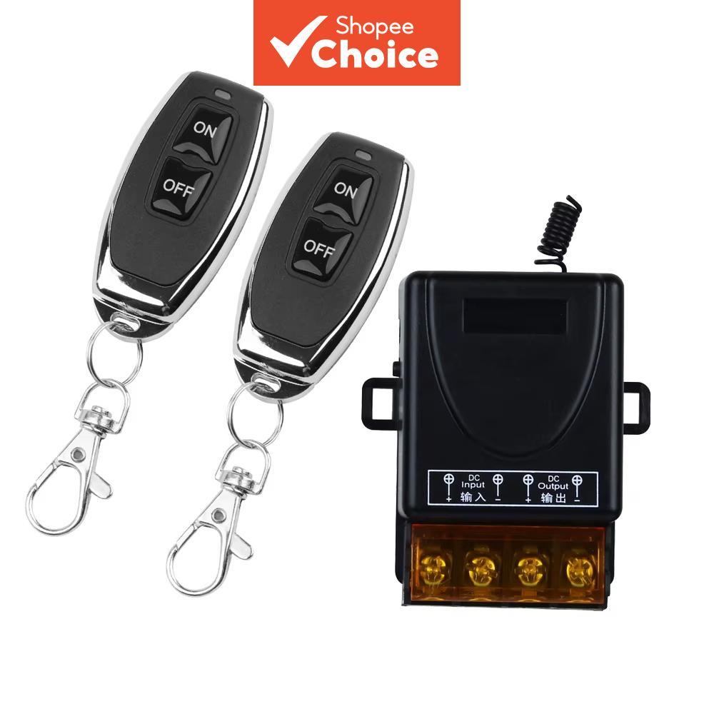 RF 433Mhz สวิทช์ไร้สาย AC 110V 220V 30A High Current รีเลย์เครื่องใช้ไฟฟ้ามอเตอร์ LED Receiver สําหรับประตู