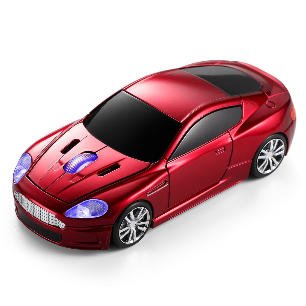 mouse wireless เมาส์ไร้สาย เมาส์บลูทูธ Aston Martin Car Wireless Mouse 2.4G Wireless/Mouse Notebook Desktop Computer Sports Car Mouse