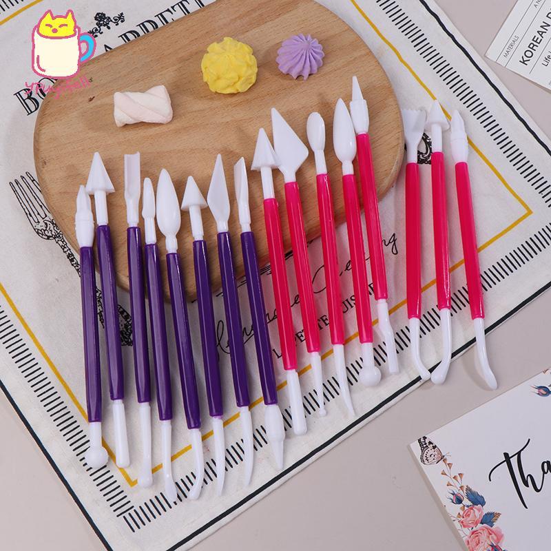 [YPU] 8 ชิ้น/คอมพิวเตอร์ Clay Modeling เครื่องมือพลาสติกขี้ผึ้งแกะสลักเครื่องปั้นดินเผาเครื่องมือแกะ