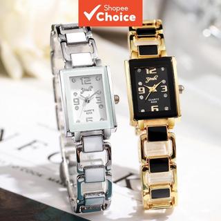 Women Gold Watch Elegant Quartz Stylish Wrist Watch Minimalist Small Watch for Girls