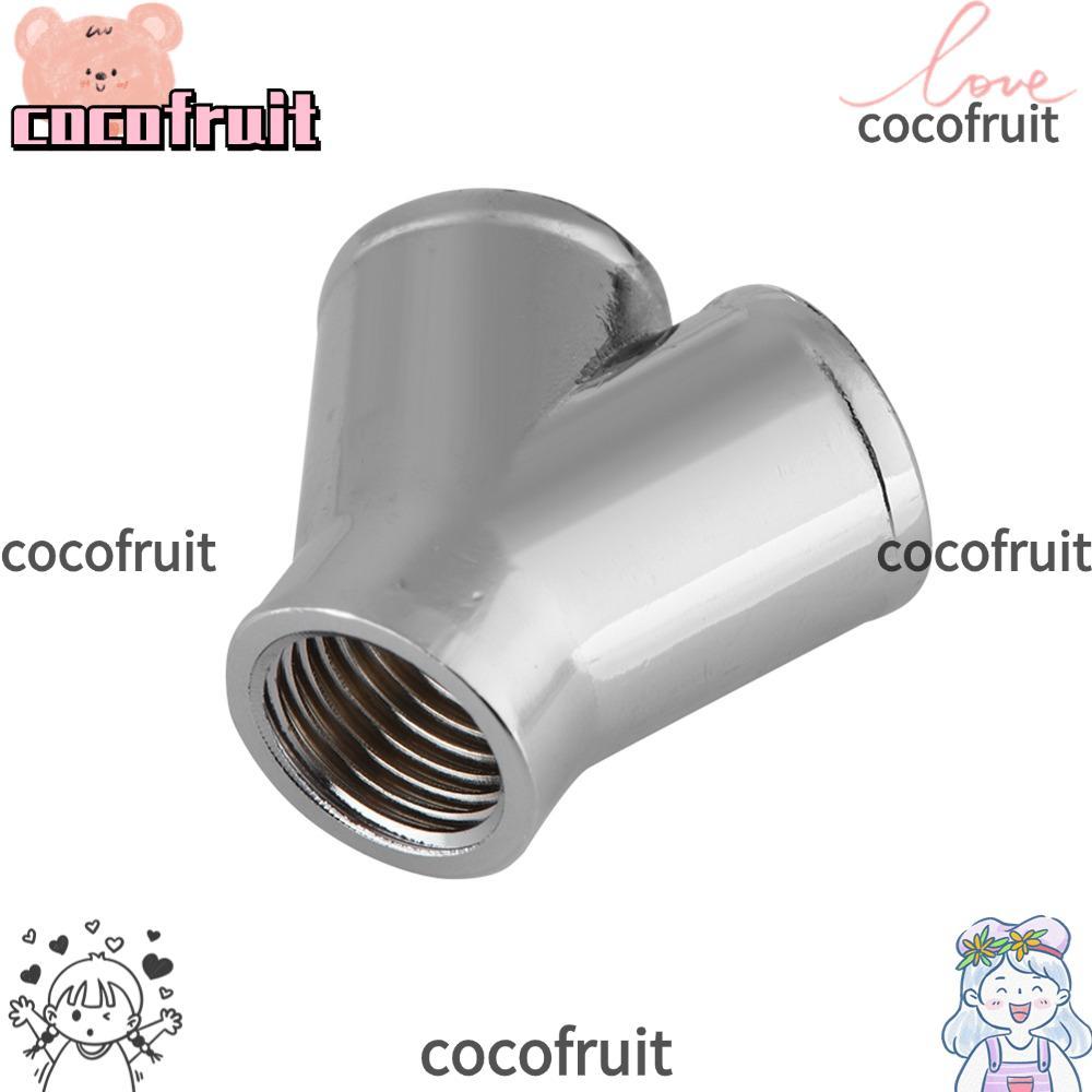 COCOFRUIT PC Water Cooling FITTING, Y Splitter Shape G1/4 Thread Water Cooling Connector, ทนทาน 3 Wa