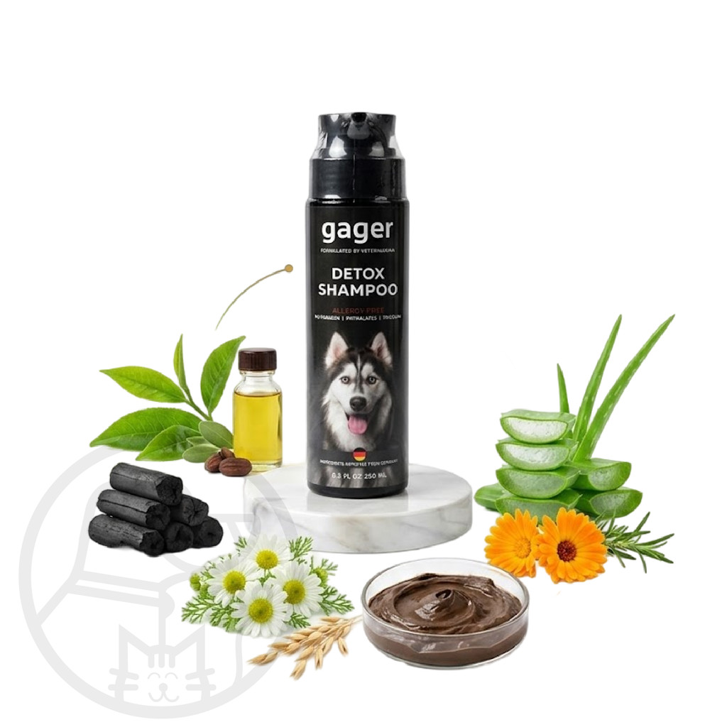 Gager กาเจอร์ แชมพูสุนัข สูตรดีท็อกซ์ 250ml
