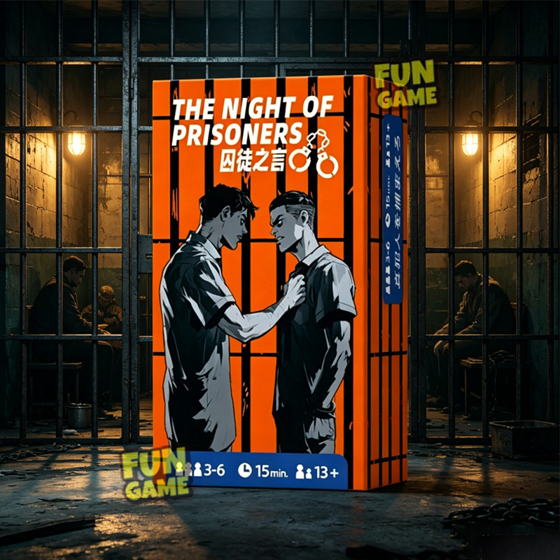 The Night of Prisoners Social Dedicating Gripping Immersive Party Board Game