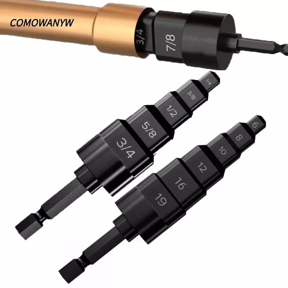 COMWANYW เครื่องขยายท่อทองแดง, เครื่องมือ Swag Shank หกเหลี่ยมมัลติฟังก์ชั่น, คุณภาพสูง Strong 5 in 1 ทนทาน Tube Expander เครื่องปรับอากาศ