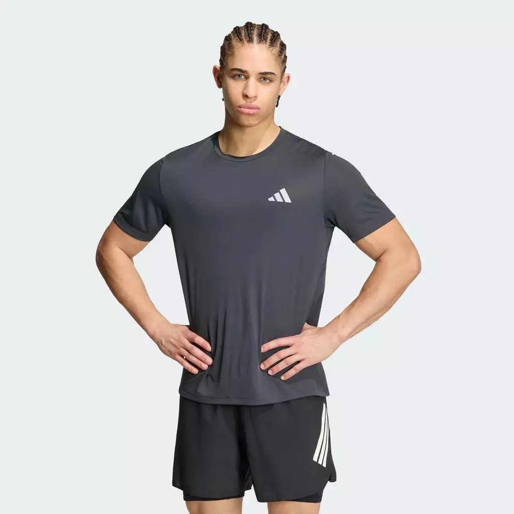 adidas วิ่ง เสื้อยืด adi365 Running Essentials ผู้ชาย สีเทา KG3190
