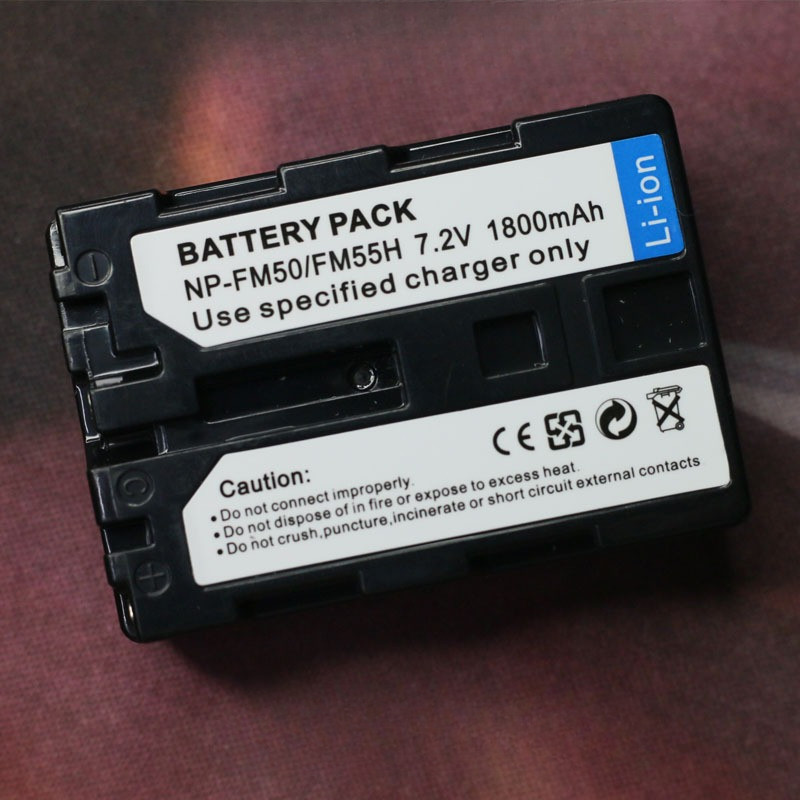 NP-FM50 battery compatible with Sony F717 S70 S85 F828 A100 FM30 FM55 charger