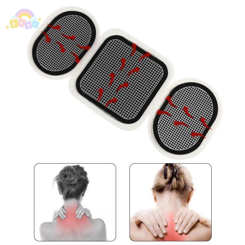 [BB-t] 3 ชิ้นแพทช์หน้าท้องเปลี่ยนแผ่นเจลอิเล็กโทรดแผ่นกระตุ้นกล้ามเนื้อไฟฟ้าการนําไฟฟ้าที่ยอดเยี่ยมใ