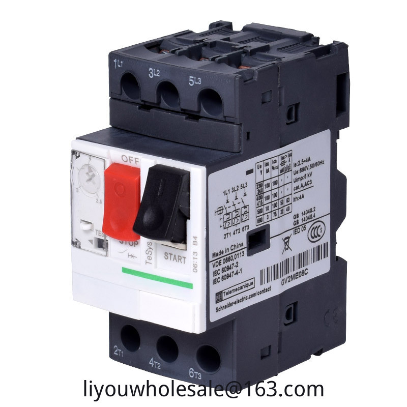GV2-ME Motor Circuit Breaker Overheating Overload Motor Protection Switch Single Three-Phase 14c32c0