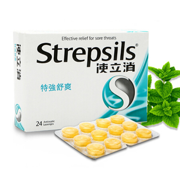 ฮ่องกงนําเข้า tripsils tripsils ครู Anchor Lozenges Sore Throat Lozenges การดูแลคอ การดูแลคอ บํารุงค